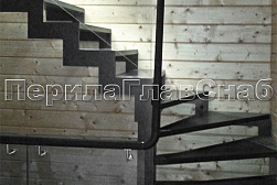 Поручни, перила и ограждения с подсветкой в Самаре. Готовые проекты ПерилаГлавСнаб - фото 21