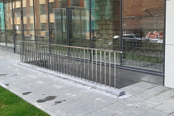 Перила и ограждения с вертикальным заполнением в Самаре. Готовые проекты ПерилаГлавСнаб - фото 6