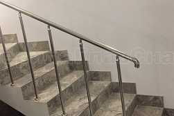 Перила и ограждения с вертикальным заполнением в Самаре. Готовые проекты ПерилаГлавСнаб - фото 19