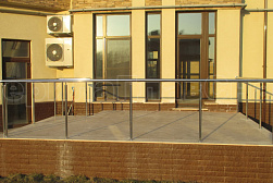 Ограждения и перила без ригелей из нержавеющей стали (без заполнения) в Самаре. Готовые проекты ПерилаГлавСнаб - фото 10