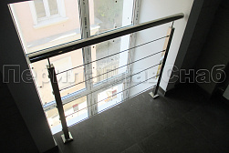 Ограждение на окна из нержавеющей стали в Самаре. Готовые проекты ПерилаГлавСнаб - фото 5