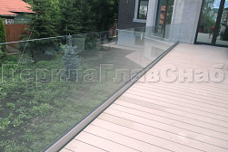 Ограждения для террас в Самаре. Готовые проекты ПерилаГлавСнаб - фото 1